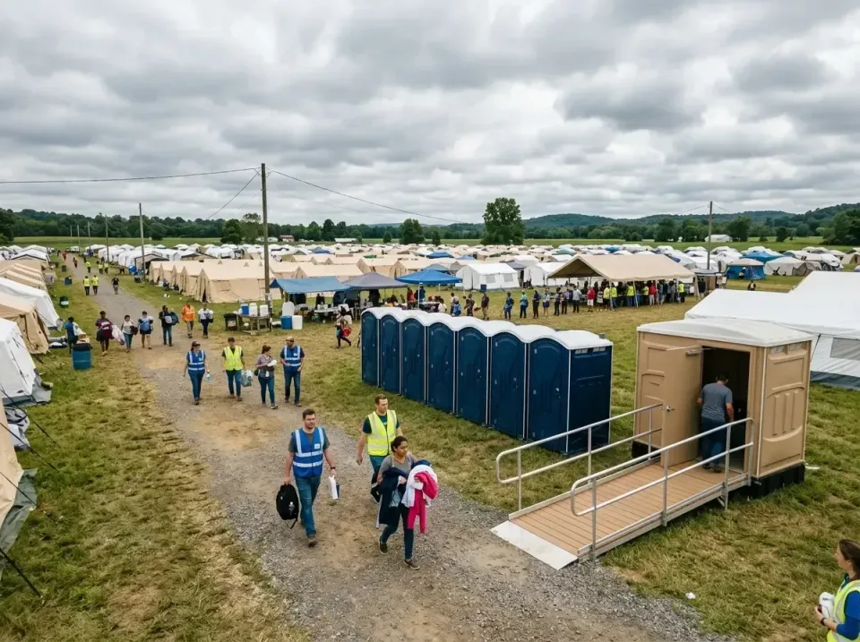 disaster-relief-camp-restrooms-010 — frequently asked questions, Dumpster & Portable Bathrooms Rental in Rochelle, IL